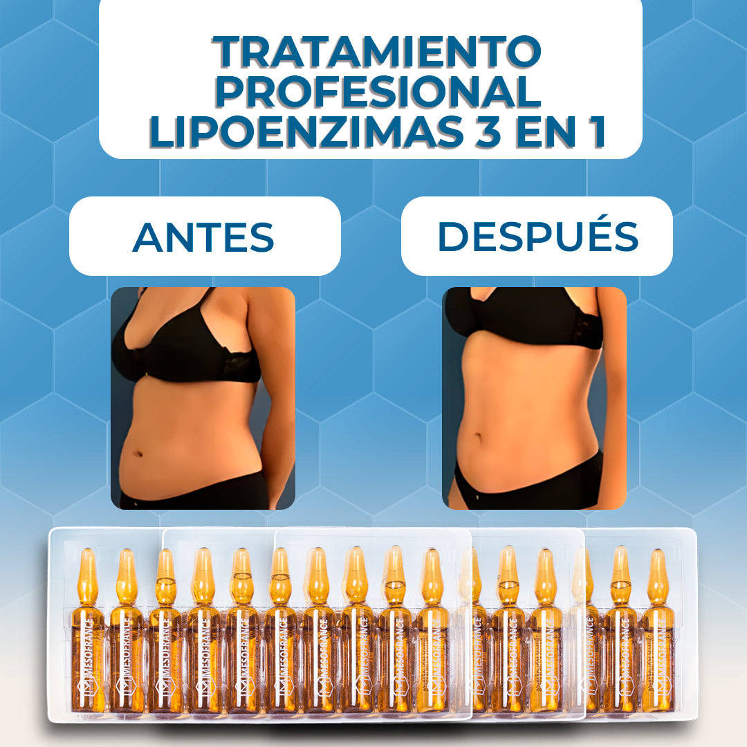 Tratamiento Profesional de Lipoenzimas 3 en 1