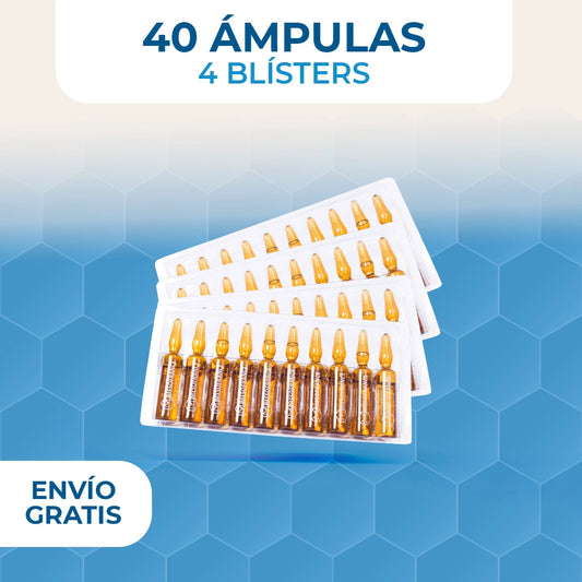 4 Blister (40 Ámpulas)