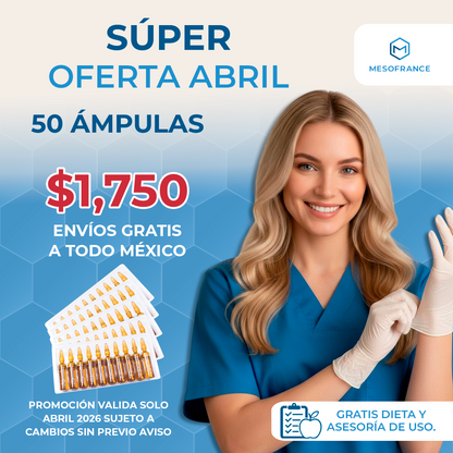 Súper oferta 50 ámpulas
