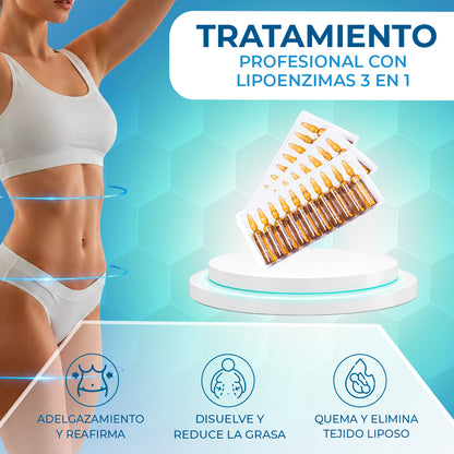 Tratamiento Profesional de Lipoenzimas 3 en 1