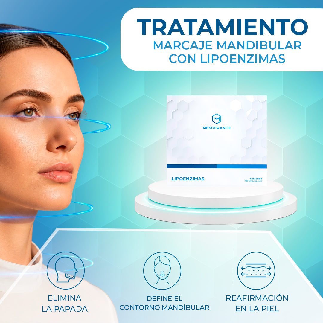 Tratamiento Marcaje Mandibular con Lipoenzimas