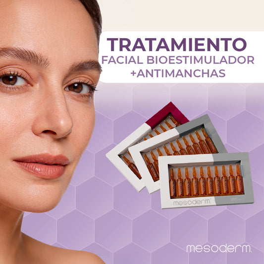 Tratamiento Facial Terapia Bioestimuladora + Antimanchas