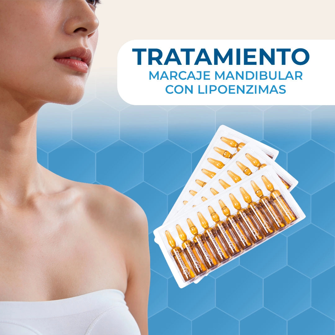 Tratamiento Marcaje Mandibular con Lipoenzimas