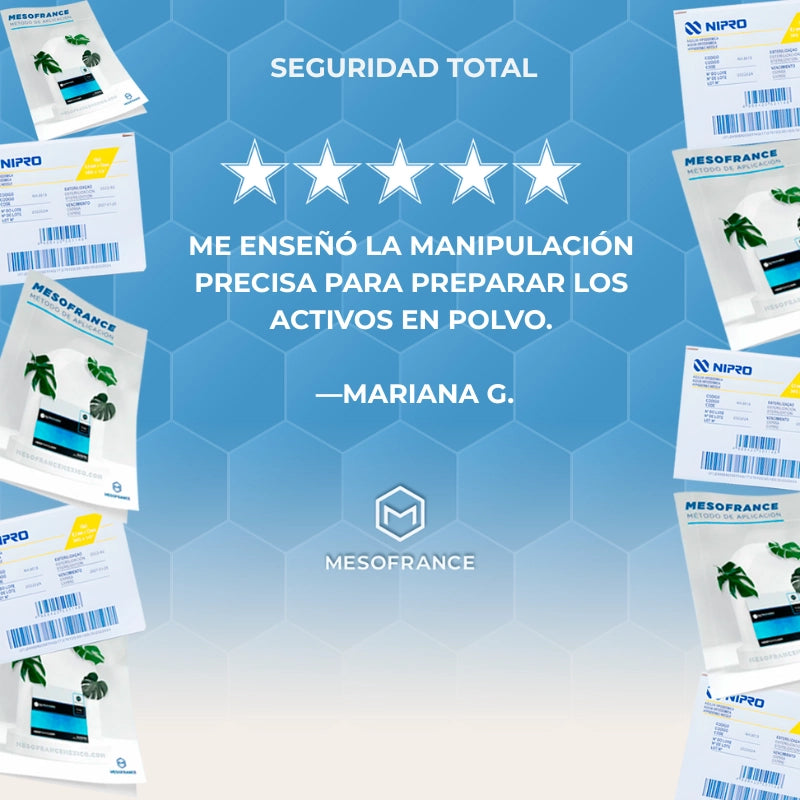 Manual de aplicación para productos liofilizados