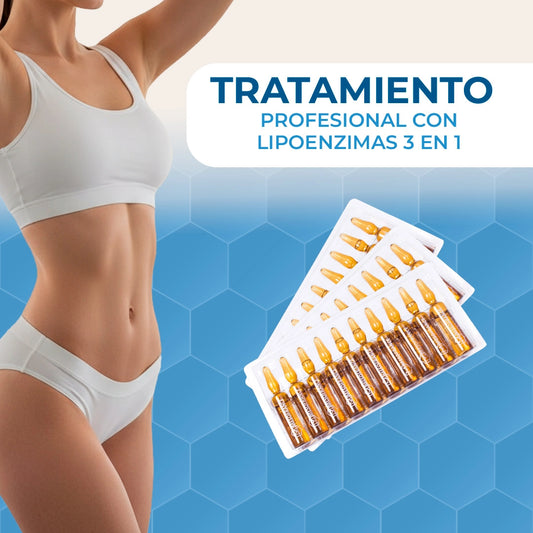 Tratamiento Profesional de Lipoenzimas 3 en 1