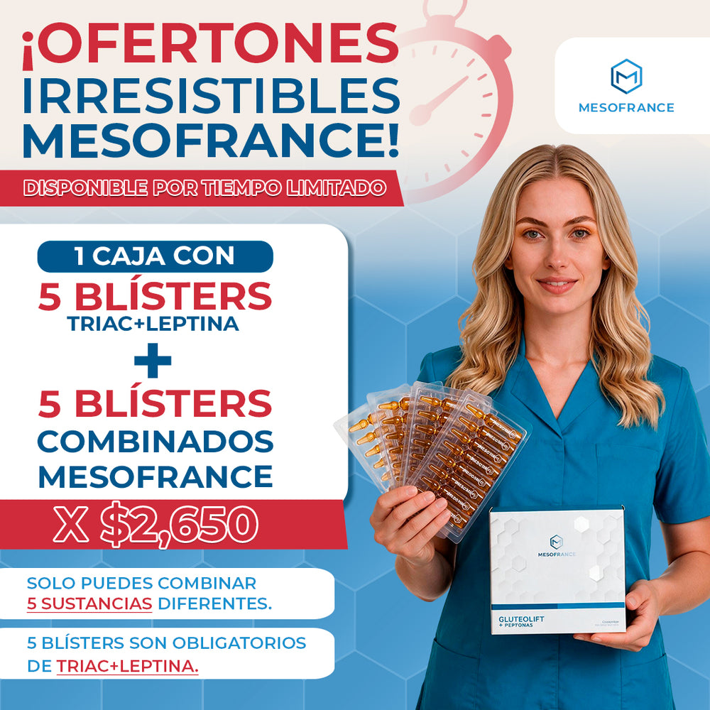 Oferta 5 blisters combinados + 5 blisers de Triac y leptina