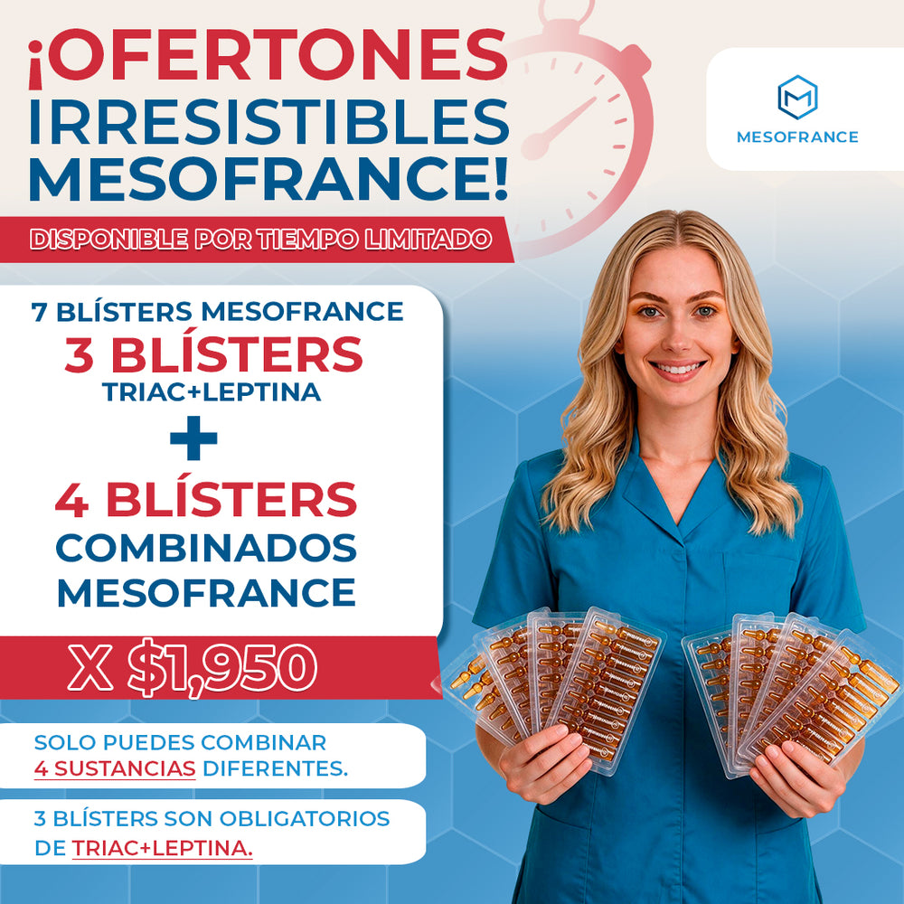 Oferta 7 blisters: 4 blisters combinados + 3 blisers de Triac y leptina