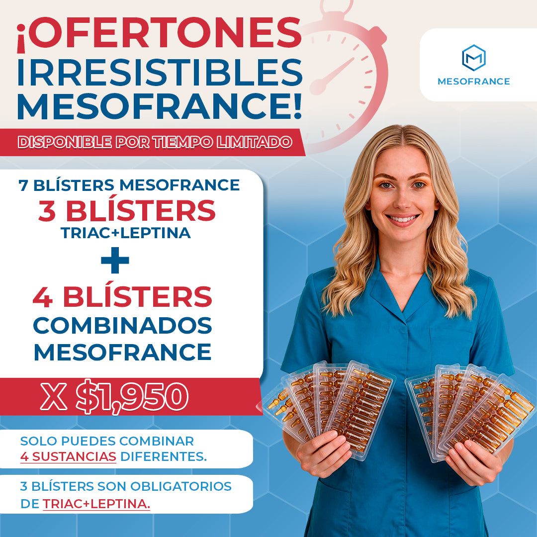 Oferta 7 blisters: 4 blisters combinados + 3 blisers de Triac y leptina