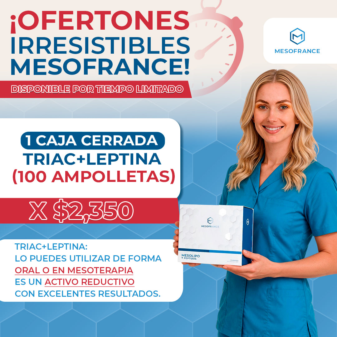 Oferta 1 caja cerrada de Triac + leptina