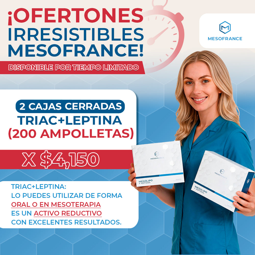 Oferta 2 cajas cerradas de Triac + leptina
