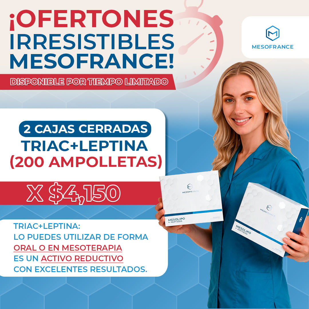Oferta 2 cajas cerradas de Triac + leptina