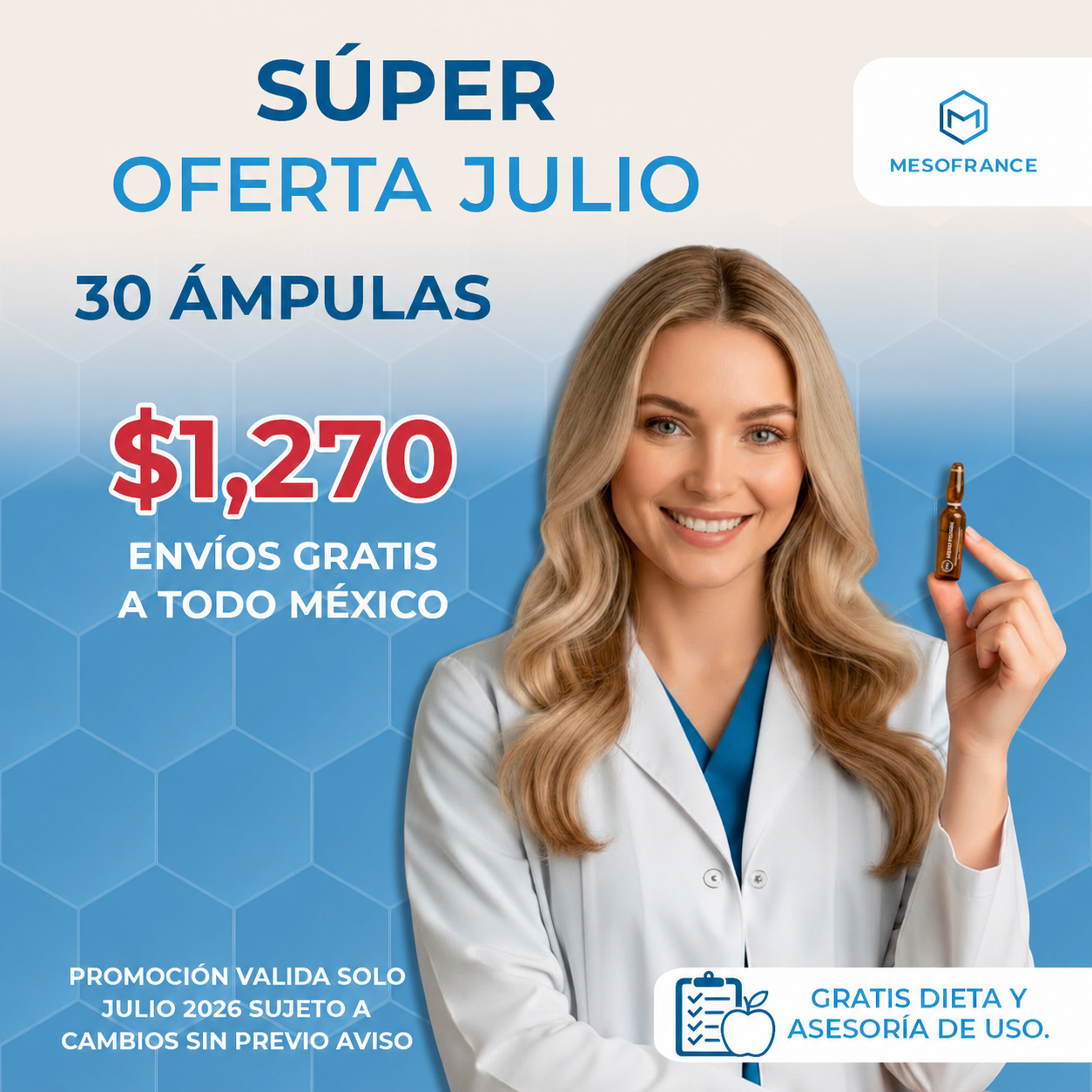 Súper oferta 30 ámpulas