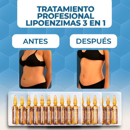 Tratamiento Profesional de Lipoenzimas 3 en 1