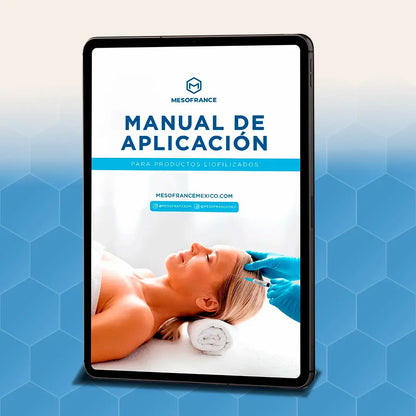 Manual de aplicación para productos liofilizados