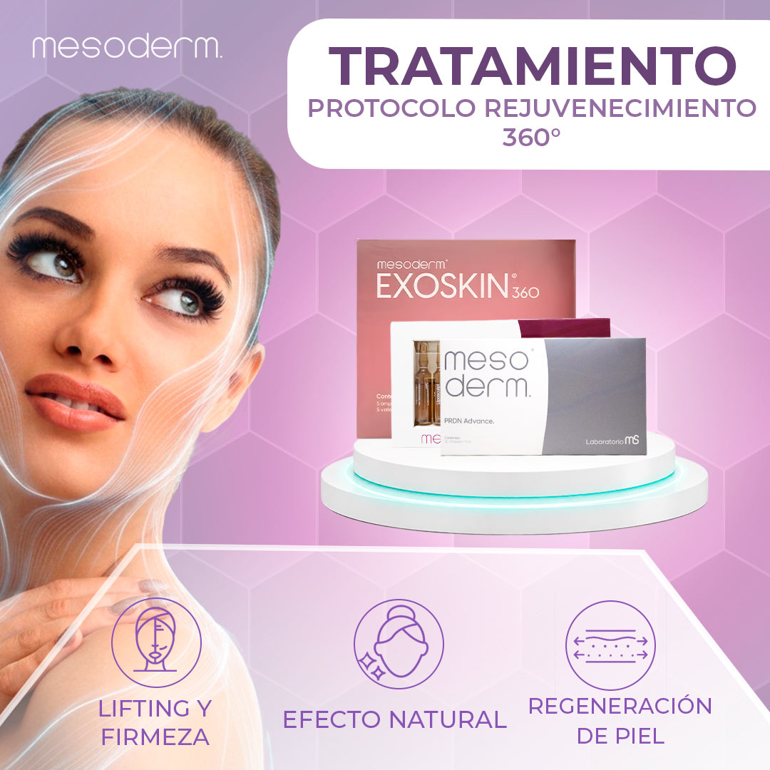 PROTOCOLO FASE 3 – REJUVENECIMIENTO FACIAL 360° MESODERM