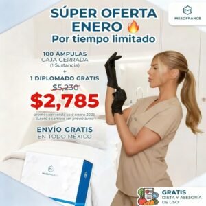 Súper oferta de enero 100 ámpulas